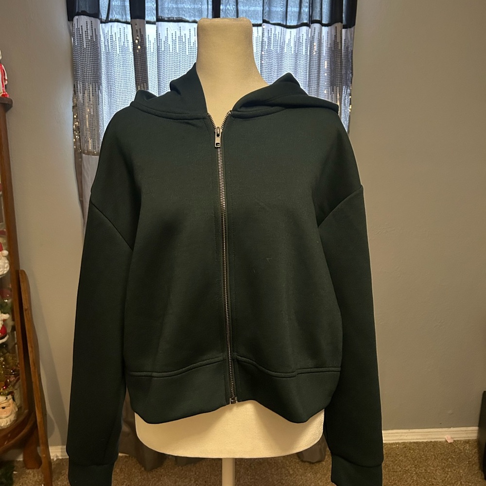 a new day Women's Deep Green Hoodie
